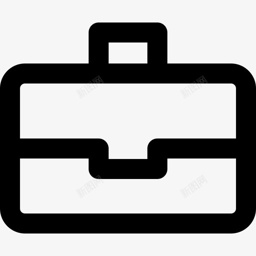 公文包ui超级基本线性图标svg_新图网 https://ixintu.com ui超级基本 公文包 线性