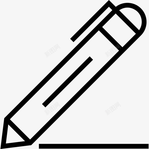 笔用户界面24线性图标svg_新图网 https://ixintu.com 用户界面24 笔 线性