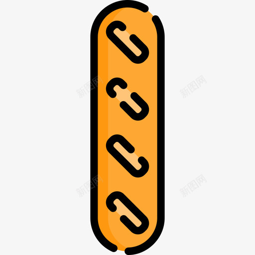 面包食物和饮料10线性颜色图标svg_新图网 https://ixintu.com 线性颜色 面包 食物和饮料10