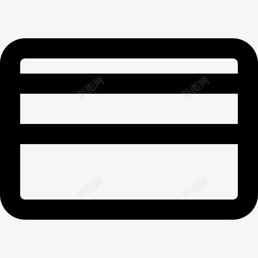 信用卡用户界面超级基本线性图标svg_新图网 https://ixintu.com 信用卡 用户界面超级基本 线性