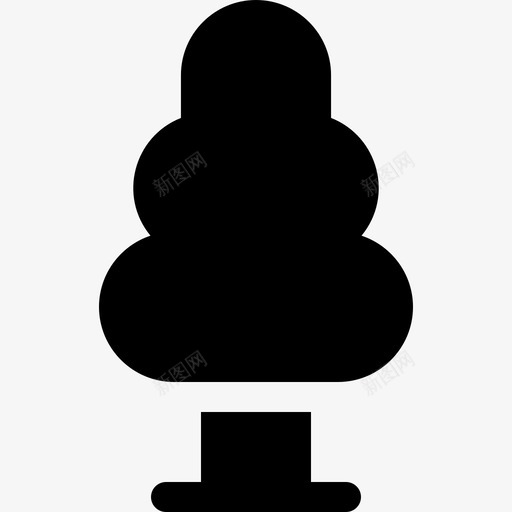 树能源和环境3填充图标svg_新图网 https://ixintu.com 填充 树 能源和环境3