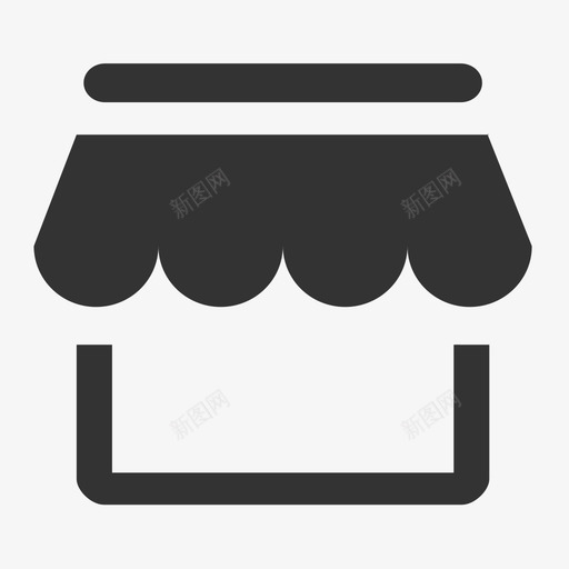商铺中心 (2)svg_新图网 https://ixintu.com 商铺中心 (2)