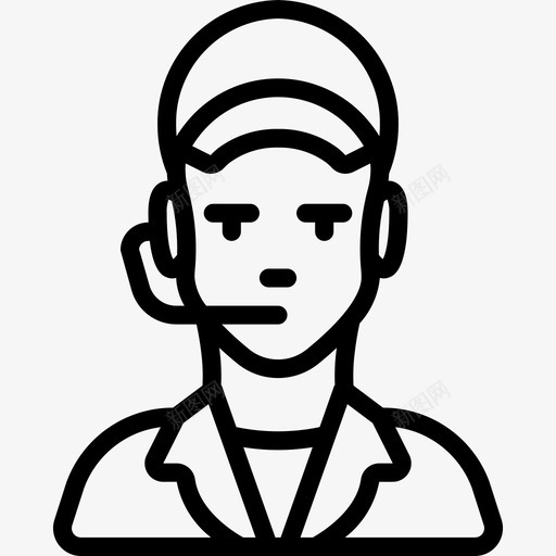 职员职业8直系图标svg_新图网 https://ixintu.com 直系 职业8 职员