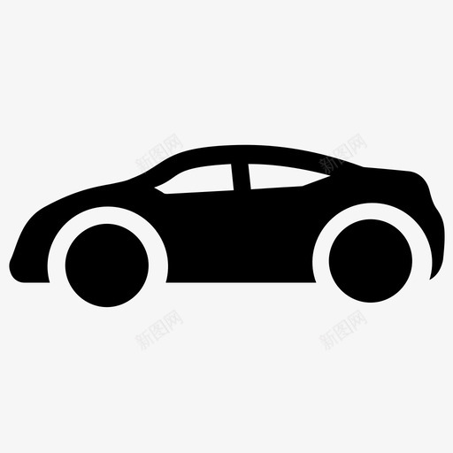 中型车大型轿车轿车图标svg_新图网 https://ixintu.com 中型车 大型轿车 家庭轿车 汽车字形矢量图标 轿车