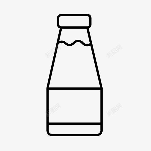 番茄酱烧烤烤肉图标svg_新图网 https://ixintu.com 沙司 烤肉 烧烤 烧烤细线 番茄酱 麻辣