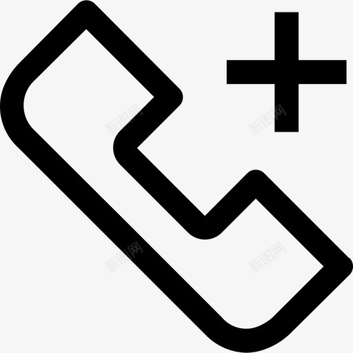 电话通讯和信息直拨图标svg_新图网 https://ixintu.com 电话 直拨 通讯和信息