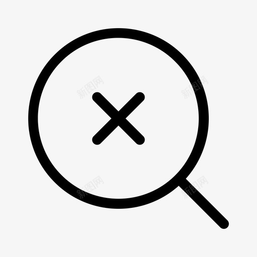缩放关闭基本图标svg_新图网 https://ixintu.com 基本图标 缩放关闭