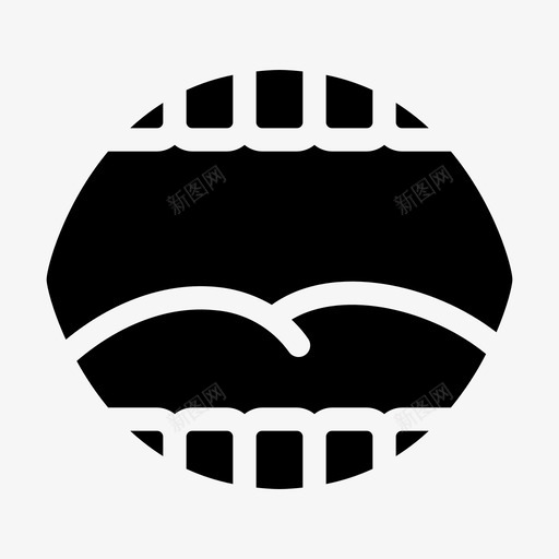 嘴唇笑图标svg_新图网 https://ixintu.com 2018年9月20日 唇 嘴 牙 笑 舌