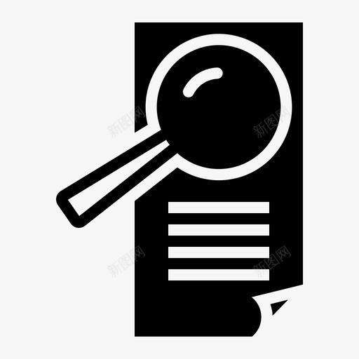 对账单银行信用图标svg_新图网 https://ixintu.com 交易 信用 历史记录 对账单 搜索对账单 货币和银行 银行
