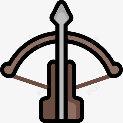 箭武器3线颜色图标svg_新图网 https://ixintu.com 武器3 箭 线颜色
