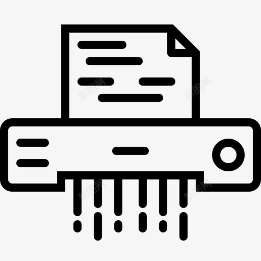 删除销毁办公图标svg_新图网 https://ixintu.com 删除 办公 办公业务文档 销毁