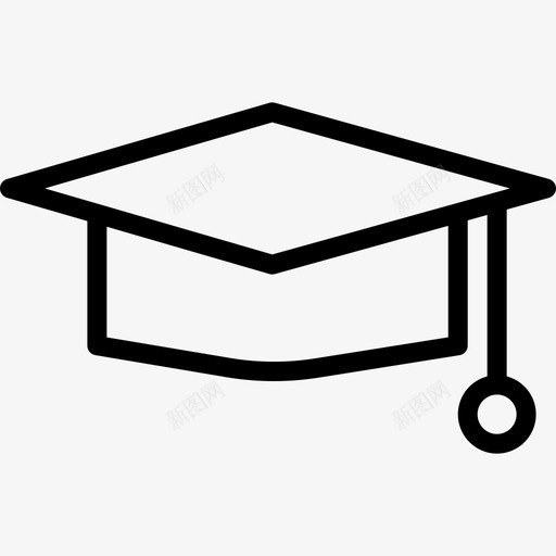 Mortarboard教育54岁直系图标svg_新图网 https://ixintu.com Mortarboard 教育54岁 直系