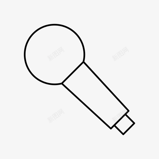 麦克风广告商业图标svg_新图网 https://ixintu.com 商业 声音 广告 扩音器 用户界面 网页设计 营销 麦克风