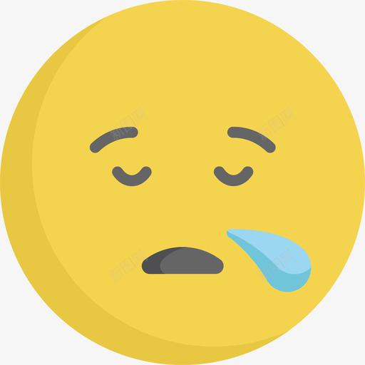 睡觉whatsapp笑脸平淡图标svg_新图网 https://ixintu.com whatsapp笑脸 平淡 睡觉