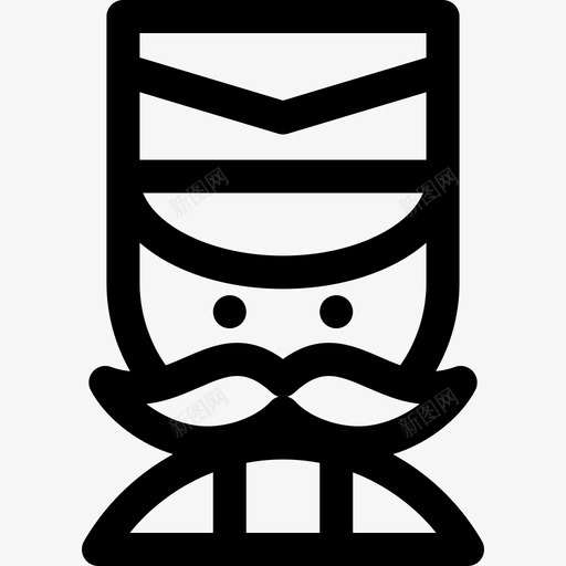 胡桃夹子圣诞化身2直系图标svg_新图网 https://ixintu.com 圣诞化身2 直系 胡桃夹子