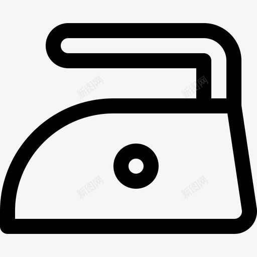熨斗洗衣房洗涤3线性图标svg_新图网 https://ixintu.com 洗衣房洗涤3 熨斗 线性