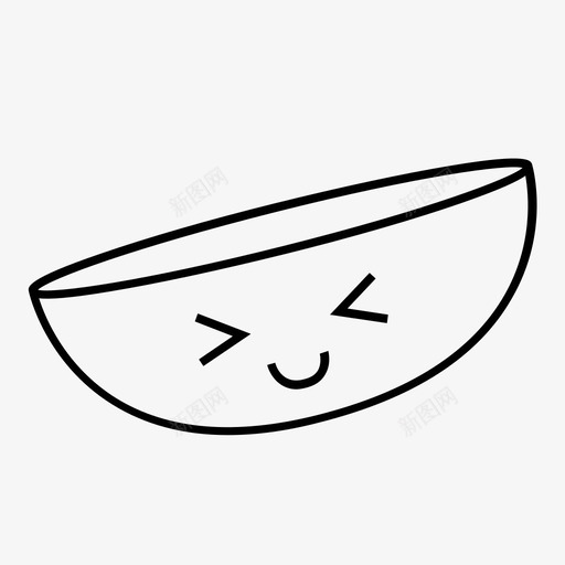 碗烹饪可爱图标svg_新图网 https://ixintu.com 厨房 可爱 川菜 烹饪 碗