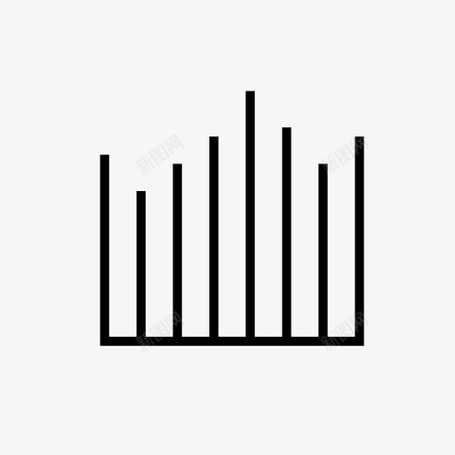 条形图统计研究图标svg_新图网 https://ixintu.com blynkiconset 信息 分析 分组数据 商品 展示 数据 条形图 研究 统计