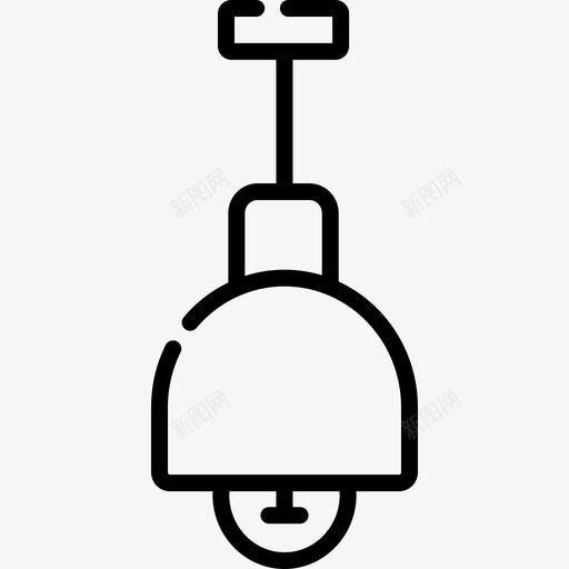 灯具家具46线性图标svg_新图网 https://ixintu.com 家具46 灯具 线性