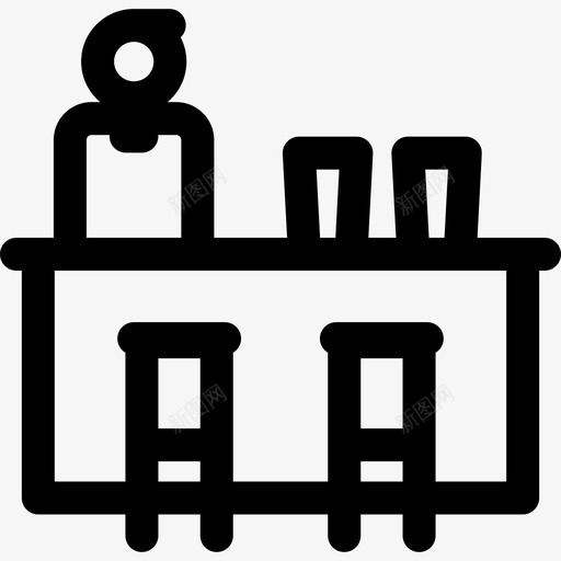 酒吧夜总会4直系图标svg_新图网 https://ixintu.com 夜总会4 直系 酒吧