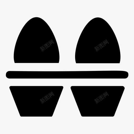 鸡蛋鸡蛋纸箱鸡蛋包装图标svg_新图网 https://ixintu.com 农业和农业字形图标 鸡蛋 鸡蛋供应商 鸡蛋包装 鸡蛋托盘 鸡蛋纸箱
