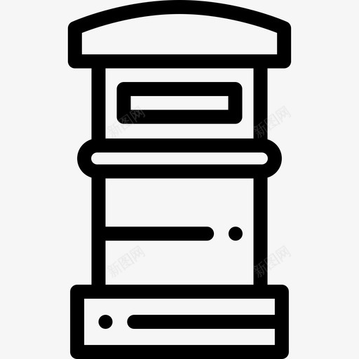邮箱2de2英格兰轮廓直线图标svg_新图网 https://ixintu.com 2de2英格兰轮廓 直线 邮箱
