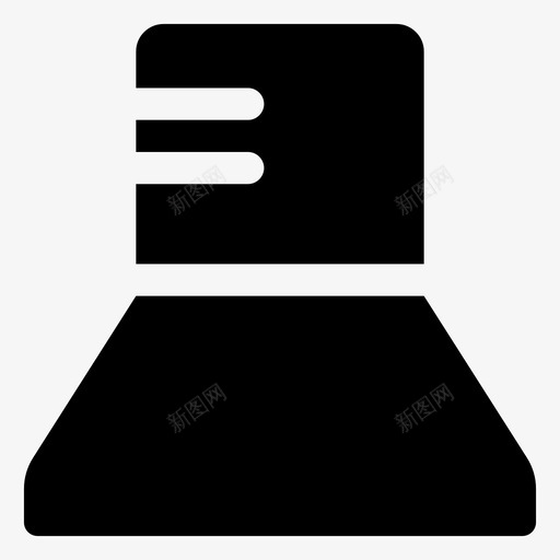 抽油烟机家用电器厨房通风图标svg_新图网 https://ixintu.com 厨房通风 家用电器 抽油烟机 排烟通风 通风和冷却雕文图标