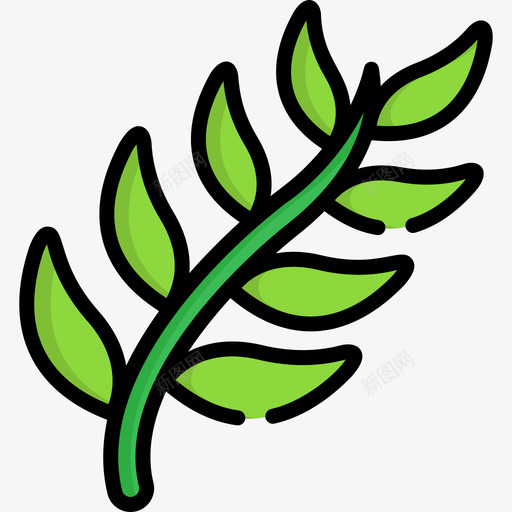 Branch野生动物9线形颜色图标svg_新图网 https://ixintu.com Branch 线形颜色 野生动物9
