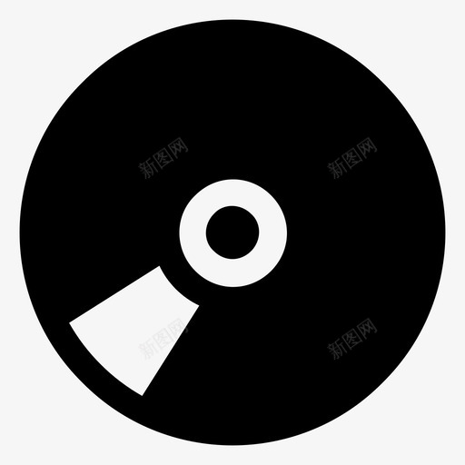 光盘软盘dvd图标svg_新图网 https://ixintu.com dvd 光盘 印刷厂字形图标 存储设备 软盘