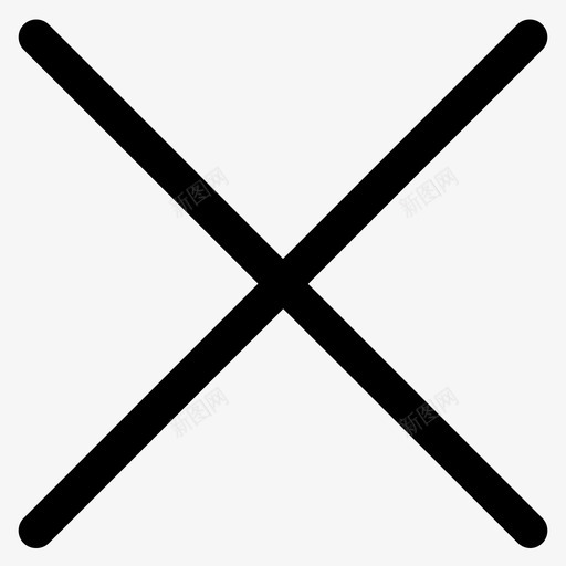 取消删除ui图标svg_新图网 https://ixintu.com ui ui包 删除 取消 用户界面