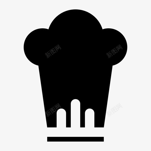厨师帽烹饪食物图标svg_新图网 https://ixintu.com 厨具 厨师帽 烹饪 食物