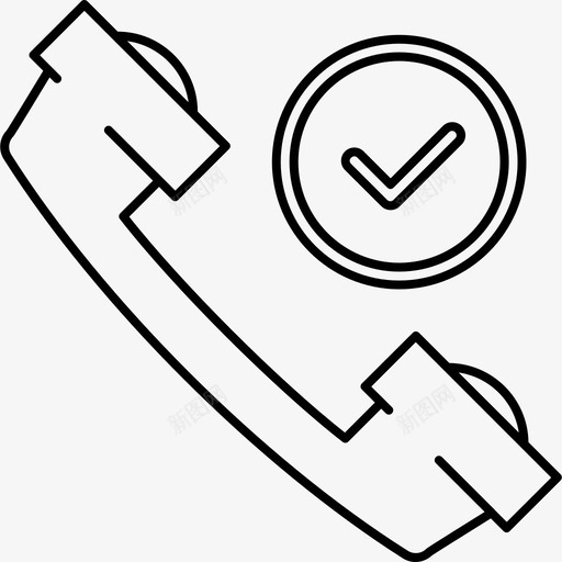 电话通信56线路128px图标svg_新图网 https://ixintu.com 电话 线路128px 通信56