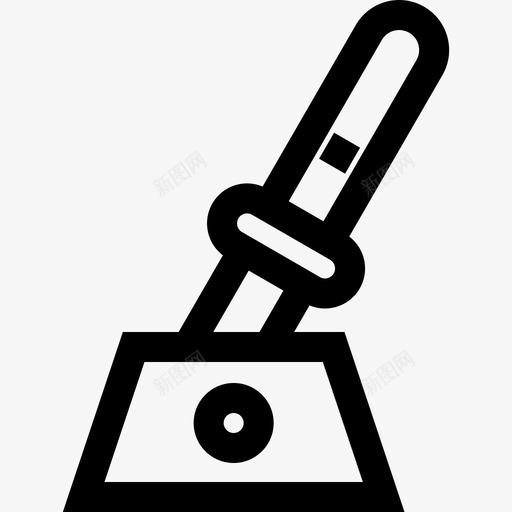 Tablet笔工作区6线性图标svg_新图网 https://ixintu.com Tablet笔 工作区6 线性