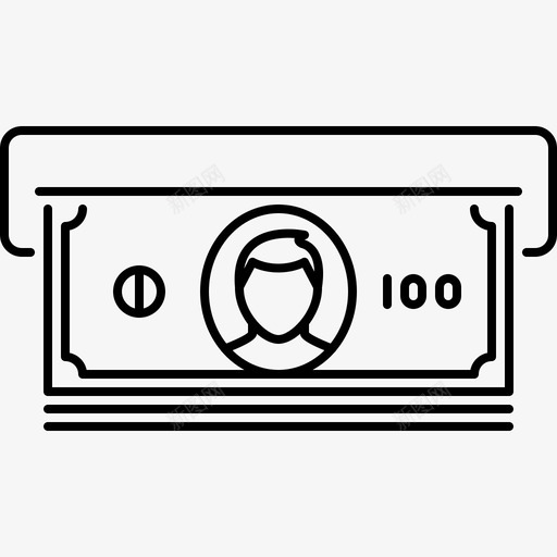 自动取款机货币22直拨图标svg_新图网 https://ixintu.com 直拨 自动取款机 货币22