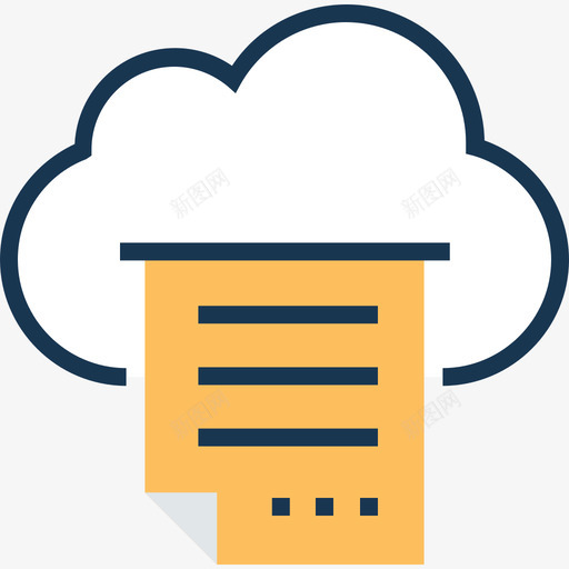 云计算网页与开发12线性颜色图标svg_新图网 https://ixintu.com 云计算 线性颜色 网页设计与开发12