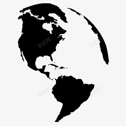 地球地面陆地图标svg_新图网 https://ixintu.com 世界 地球 地面 行星 陆地