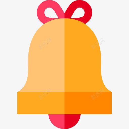 铃铛圣诞饰品2扁平图标svg_新图网 https://ixintu.com 圣诞饰品2 扁平 铃铛