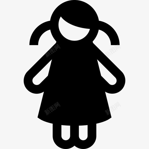 洋娃娃35岁宝宝填充物图标svg_新图网 https://ixintu.com 35岁宝宝 填充物 洋娃娃