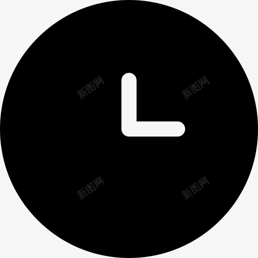 时钟时间27已满图标svg_新图网 https://ixintu.com 已满 时钟 时间27