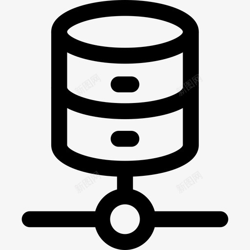 数据54号办公室线性图标svg_新图网 https://ixintu.com 54号办公室 数据 线性