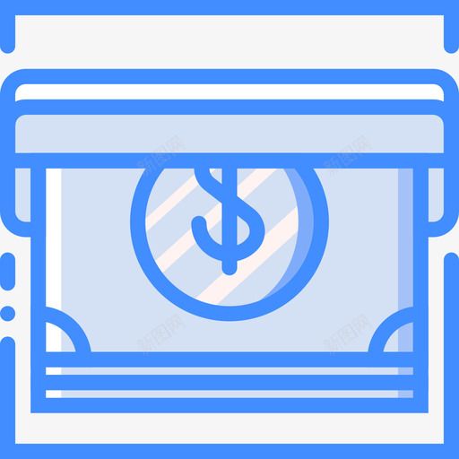 Atm业务152蓝色图标svg_新图网 https://ixintu.com Atm 业务152 蓝色