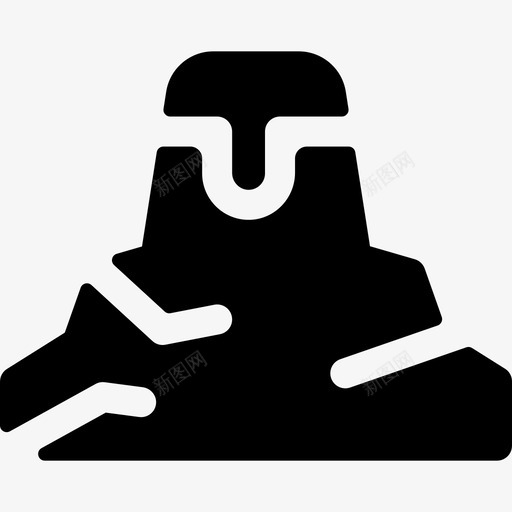 火山自然15充满图标svg_新图网 https://ixintu.com 充满 火山 自然15