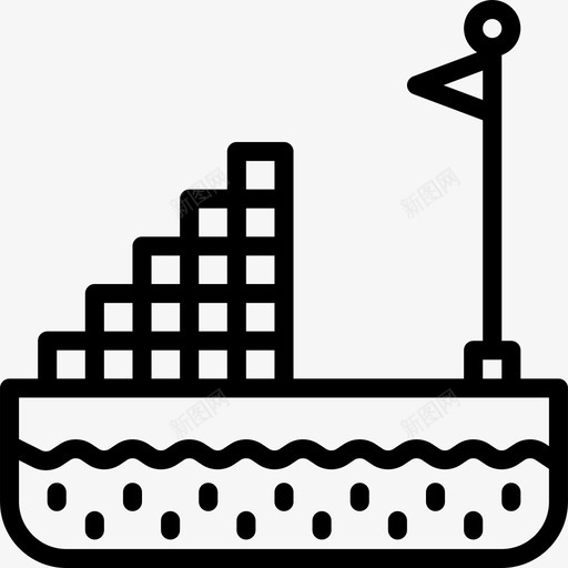 级别电子游戏6线性图标svg_新图网 https://ixintu.com 电子游戏6 级别 线性