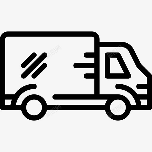 送货车业务149直线图标svg_新图网 https://ixintu.com 业务149 直线 送货车