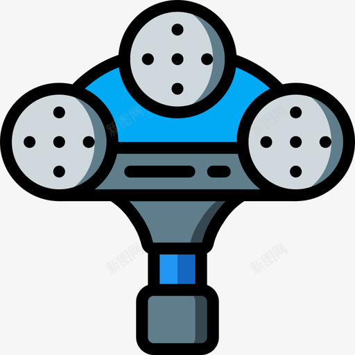 3d打印手持扫描仪3d打印线性彩色图标svg_新图网 https://ixintu.com 3d打印 3d打印手持扫描仪 线性彩色