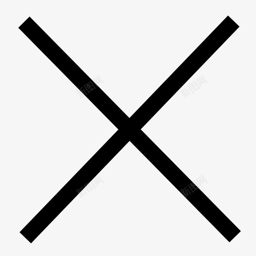 关闭扩展高图标svg_新图网 https://ixintu.com 关闭 完美 扩展 用户界面线 线 高
