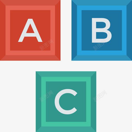Abc学校教育2公寓图标svg_新图网 https://ixintu.com Abc 公寓 学校教育2