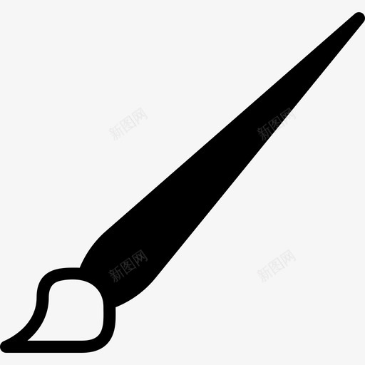 画笔艺术3填充图标svg_新图网 https://ixintu.com 填充 画笔 艺术3