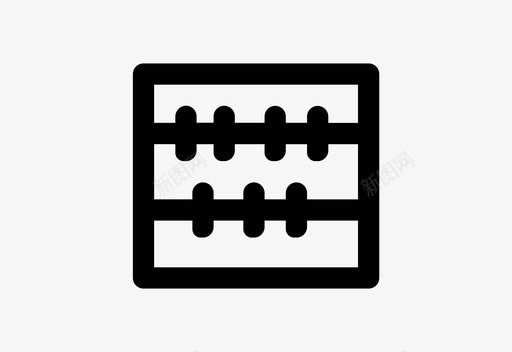 算盘_abacus5svg_新图网 https://ixintu.com 算盘_abacus5