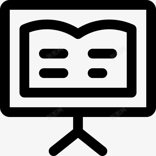 音乐架音乐29线性图标svg_新图网 https://ixintu.com 线性 音乐29 音乐架